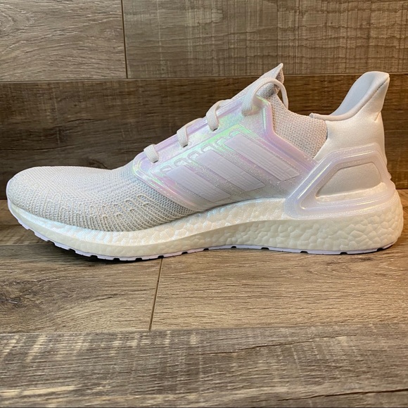 Adidas ULTRABOOST ‘White Iridescent’ Running Shoes - Picture 3 of 7